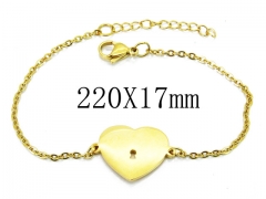 HY Stainless Steel 316L Bracelets (Charm)-HY91B0306LA