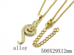 HY Wholesale 316L Stainless Steel Necklace-HY0002N003MC