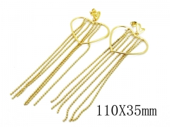 HY Wholesale 316L Stainless Steel Earrings-HY26E0319OS