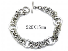 HY Stainless Steel 316L Bracelets-HYC18B0214H70