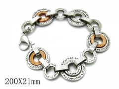 HY Stainless Steel 316L Bracelets-HYC18B0190I10