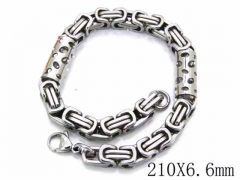 HY Stainless Steel 316L Bracelets-HYC61B0008O0