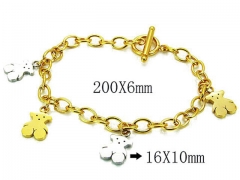 HY Stainless Steel 316L Bracelets-HYC02B0309HLW