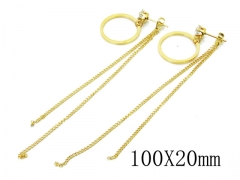 HY Wholesale 316L Stainless Steel Earrings-HY26E0332ML