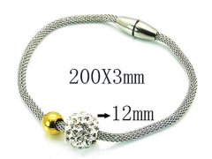 HY Stainless Steel 316L Bracelets-HYC02B0329PL
