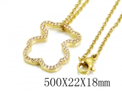 HY Wholesale Stainless Steel 316L Necklaces-HY90N0080HNW