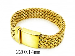 HY Stainless Steel 316L Bracelets-HYC18B0592KKR