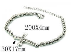 HY Stainless Steel 316L Bracelets-HYC64B1016HLQ