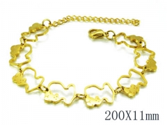 HY Stainless Steel 316L Bracelets-HYC90B0126HPR
