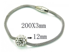 HY Stainless Steel 316L Bracelets-HYC02B0330PE