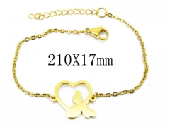 HY Stainless Steel 316L Bracelets (Charm)-HY91B0312LG