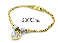 HY Stainless Steel 316L Bracelets-HYC91B0369IKE