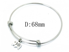 HY Wholesale 316L Stainless Steel Bangle-HY91B0328LV