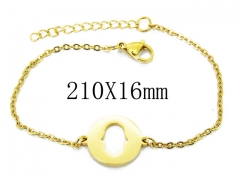 HY Stainless Steel 316L Bracelets (Charm)-HY91B0320LW