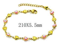 HY Stainless Steel 316L Bracelets (Charm)-HY70B0542JLZ