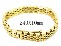 HY Stainless Steel 316L Bracelets-HYC09B1051IPG