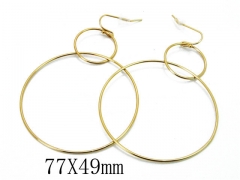 HY Wholesale 316L Stainless Steel Earrings-HY70E0504LE