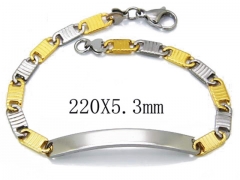 HY Stainless Steel 316L Bracelets-HYC55B0089M0