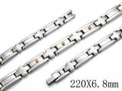 HY Stainless Steel 316L Bracelets-HYC18B0223H20
