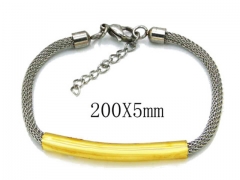 HY Stainless Steel 316L Bracelets-HYC68B0110H10