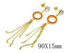 HY Wholesale 316L Stainless Steel Earrings-HY26E0331OL