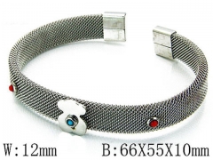 HY Stainless Steel 316L Bangle-HYC90B0049HLW