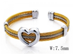 HY Stainless Steel 316L Bangle-HYC38B0292H80