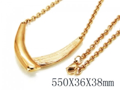 HY Stainless Steel 316L Necklaces-HYC18N0129HLF