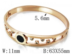 HY Stainless Steel 316L Bangle-HYC14B0560HNL
