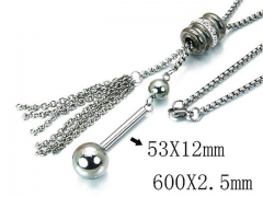 HY Stainless Steel 316L Necklaces-HYC02N0050HAA