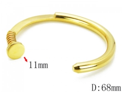 HY Stainless Steel 316L Bangle-HYC64B0388IKZ