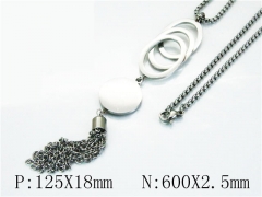 HY Stainless Steel 316L Necklaces-HYC02N0084HHZ