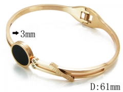 HY Stainless Steel 316L Bangle-HYC14B0470IEE