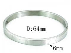 HY Stainless Steel 316L Bangle-HYC02B0600HQQ