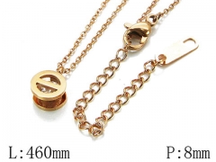 HY Stainless Steel 316L Necklaces-HYC14N0386OW