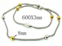 HY Stainless Steel 316L Necklaces-HYC02N0070HKE