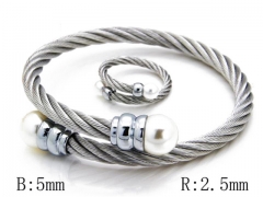 HY Stainless Steel 316L Bangle-HYC38S0094I00
