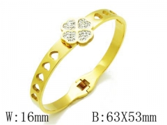HY Stainless Steel 316L Bangle-HYC58B0043I10