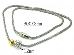HY Stainless Steel 316L Necklaces-HYC02N0064HZL