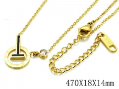 HY Stainless Steel 316L Necklaces-HYC14N0377PS