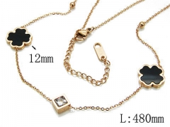 HY Stainless Steel 316L Necklaces-HYC14N0375HHD