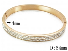 HY Stainless Steel 316L Bangle-HYC14B0488IJG