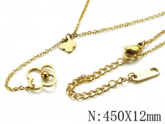HY Stainless Steel 316L Necklaces-HYC14N0327NL