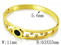 HY Stainless Steel 316L Bangle-HYC14B0559HNL