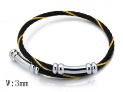 HY Stainless Steel 316L Bangle-HYC38B0359H20