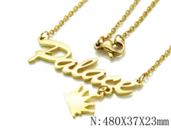HY Stainless Steel 316L Necklaces-HYC09N0202LLA