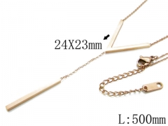 HY Stainless Steel 316L Necklaces-HYC14N0318HDR