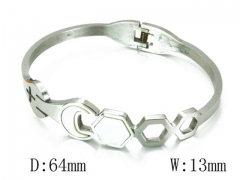 HY Stainless Steel 316L Bangle-HYC59S0590HIL