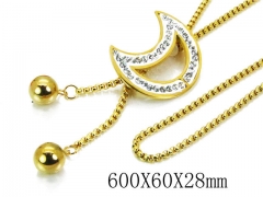 HY Stainless Steel 316L Necklaces-HYC02N0099HIA