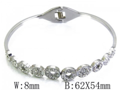 HY Stainless Steel 316L Bangle-HYC58B0108I00